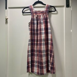 Universal Thread Red and Blue Plaid Top
